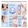 7 in 1 Multifunctional Lady Epilator Hair Removal Massage Wet Dry Shave Bikini Leg Underarm USB Charging Waterproof Grooming Kit