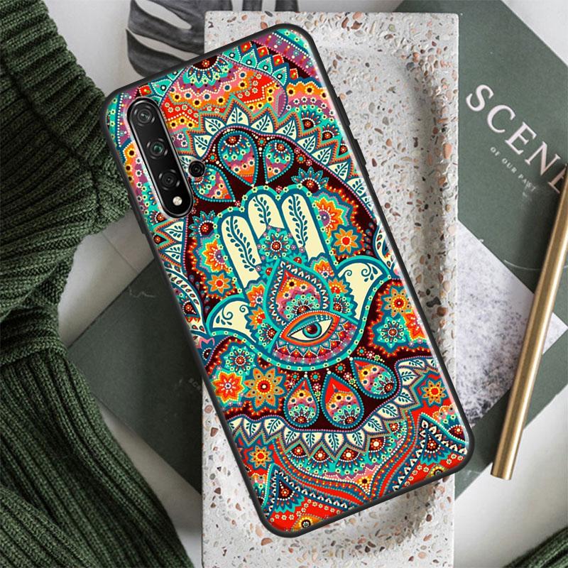 Рука Хамса Фатимы Искусство Для Huawei Nova 10 9 SE 5T 12s 12i 11i Y91 Y90 Y60 Y70 Y72 Y61 P60 Pro P20 P40 P30 Lite Чехол