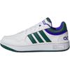 Hoops Low Top Children's Basketball Shoes White Kids' IH8012