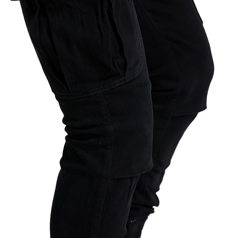 Mens Motorcycle Riding Pants With Knee Protection Silicon Pads Tactical Multi-Pocket Outdoor Protective Gear