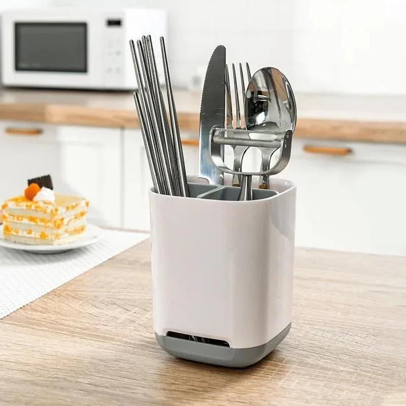 Электрическая зубная щетка, держатель для кистей для макияжа, футляр для хранения зубной пасты, большая емкость, съемный, портативный, со сливным отверстием, стойка для хранения