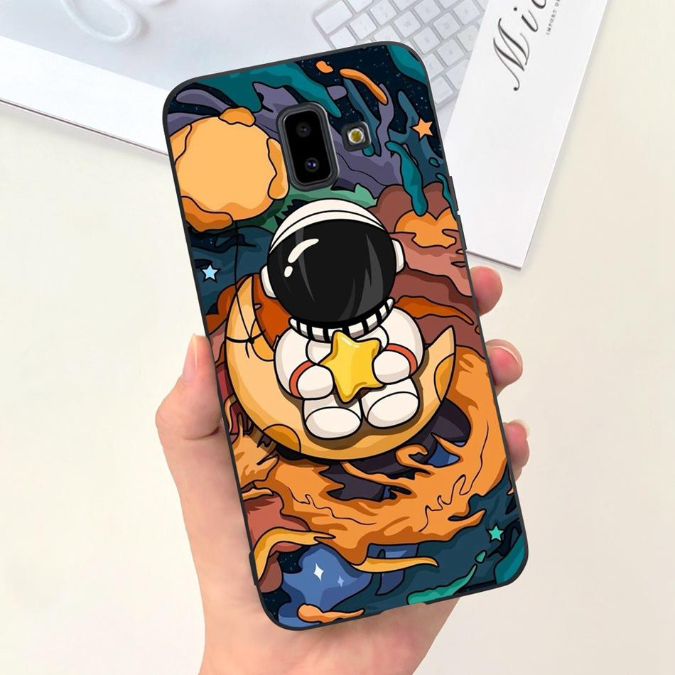 Чехол для Samsung Galaxy J6 Plus 2018 Samsung J6 (2018) J6+ J 6 J6Plus J610F J600G Милый Конфетный Цвет Мягкий Силиконовый Задний Чехол для Телефона
