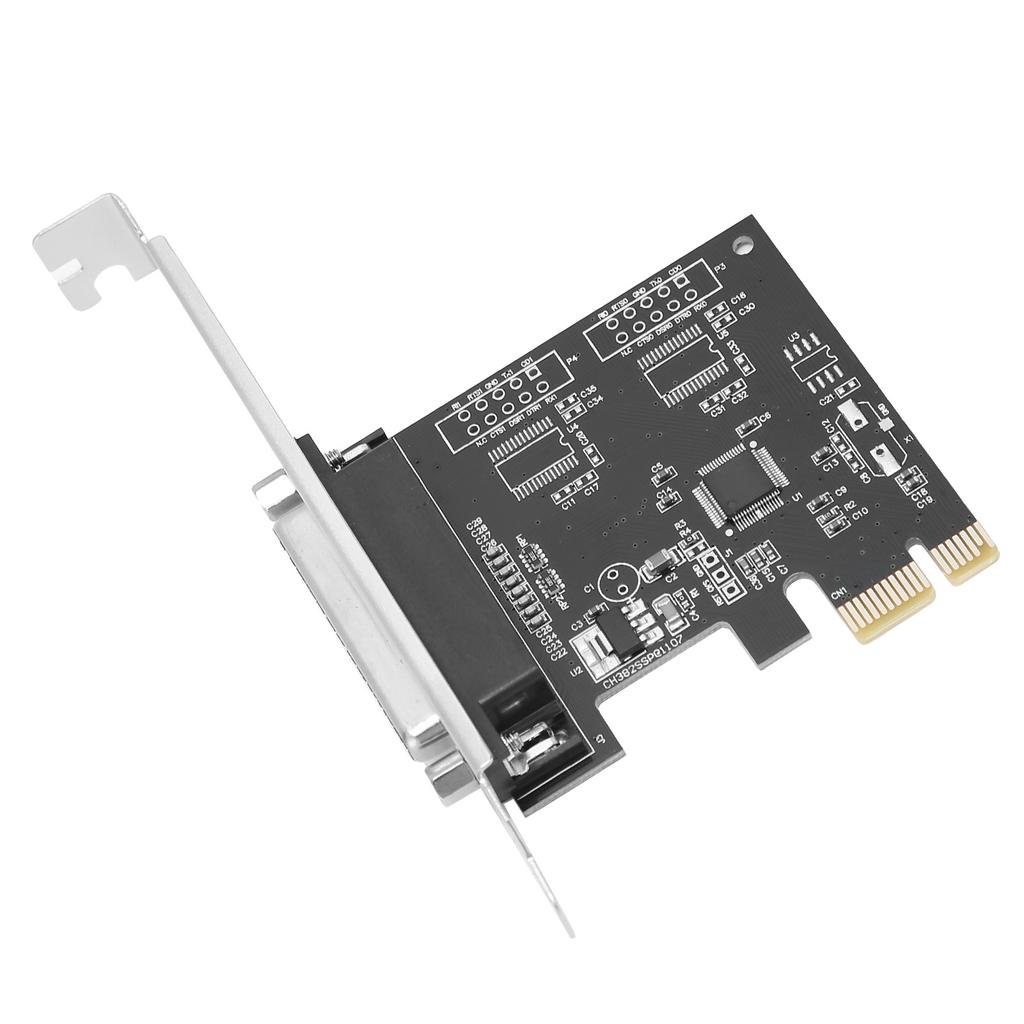 Карта PCI Express 25-контактная плата расширения параллельного порта PCIe для настольного компьютера, порт принтера