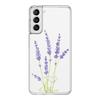 Чехол для телефона подсолнух Лаванда Фиолетовый Для Samsung Galaxy S23 S22 S20 Ultra S21 FE 5G S9 Plus S10E S8 Note 20 Прозрачный Чехол