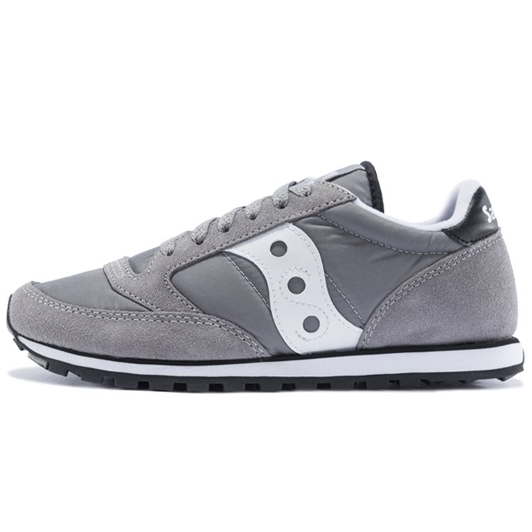SAUCONY Jazz Series Retro Leather Fabric Synthetic Leather Cushioning Durable Breathable Support Low Top Running Shoes Women Sneaker S1866-302