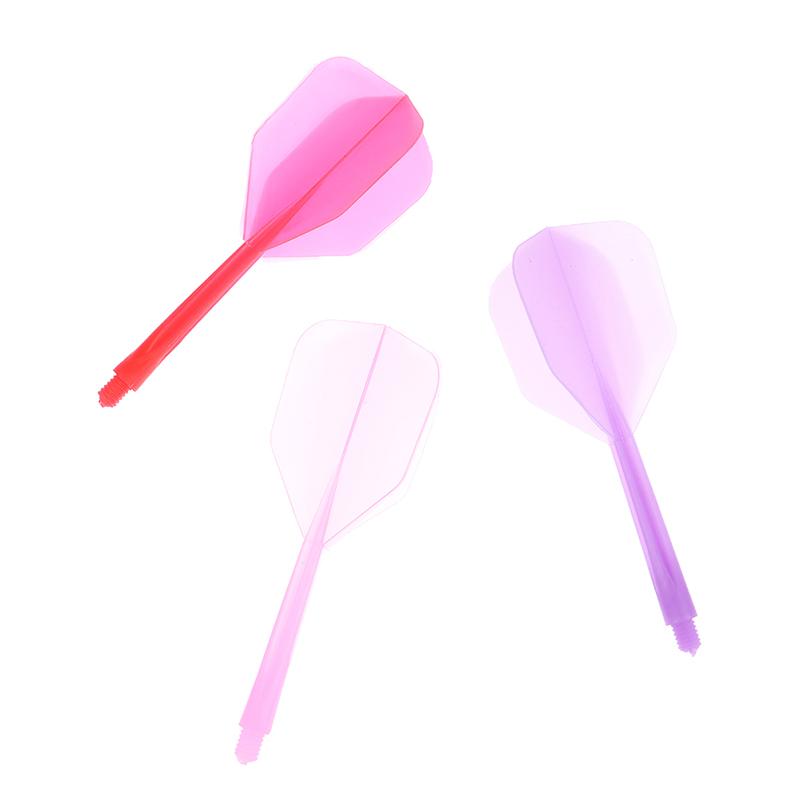 3Pcs Plastic Professional Dart Flights 2Ba Screw Soft Durable Darts Tail
