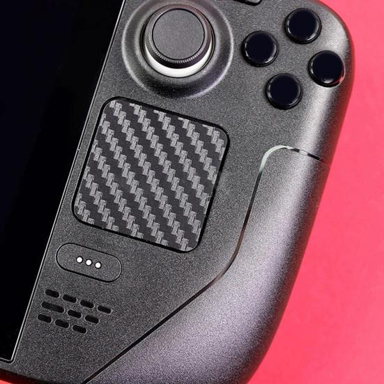 6Pcs/Set Touchpad Protective Sticker Compatible for Steam Deck Waterproof PVC Game Console Trackpad Protector Textured Skin Gaming Accessories