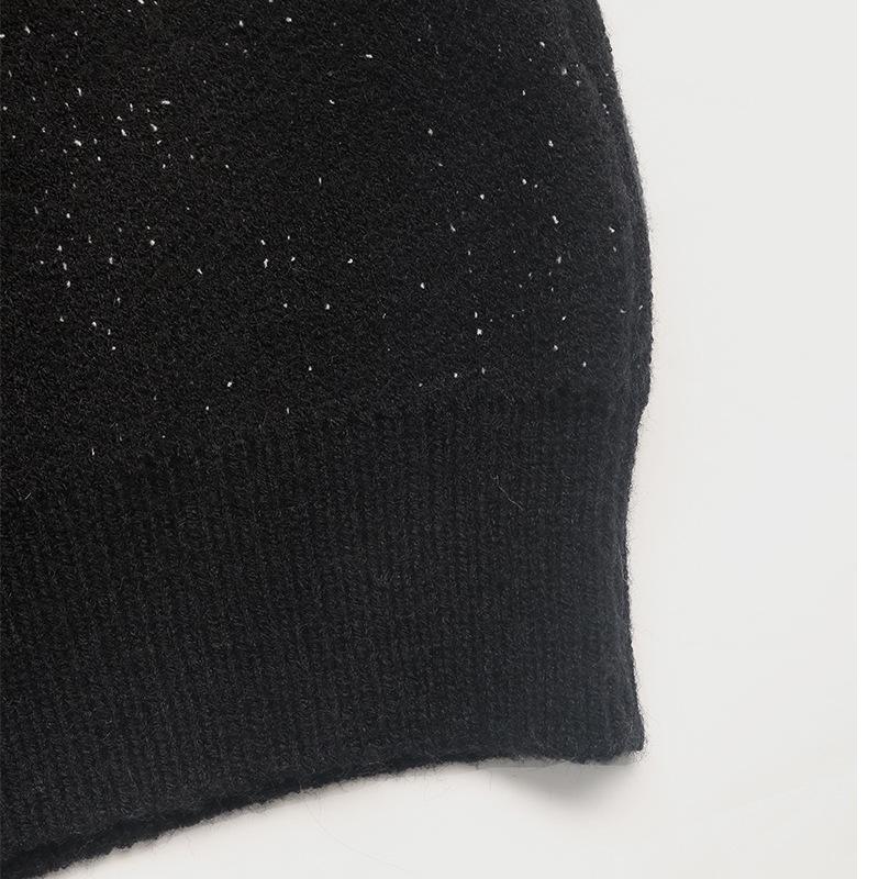 Осенне-зимний трикотаж для женщин с высоким воротом, модный жаккардовый свитер-пуловер Collision