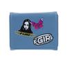 X-girl STICKER MINI WALLET 105252054024 BLUE ONE SIZE