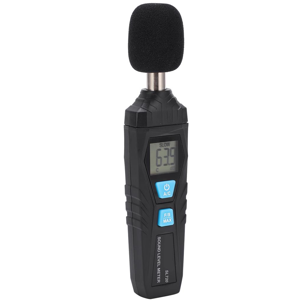 SL720 30-130 дБ Измеритель уровня звука Высокоточный шумомер для дома, фабрики, офиса