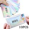 10Pcs Ultrathin Anti Rfid Wallet Blocking Reader Lock Bank Card Holder Anti Theft Credit Card Case Protection New Rfid Card