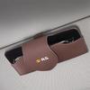 Car Interior Accessories Sun Visor Sunglasses Storage Box For Renault RS Clio Megane 2 3 4 Captur Trafic Twingo Scenic 2 Kadjar S444