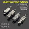 4Pcs/Set 1/4 3/8 1/2 Socket Converter Adapter Impact Drive Repair Hand Tool