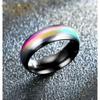 Кольцо с изменением температуры и цвета, европейская и американская мода, красочное кольцо для пары, аксессуары для рук в стиле поп-музыки