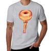 Donut Pin-Up T-Shirt Anime Clothes Plus Sizes Plain White T Shirts Men