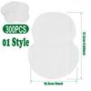 100-400Pcs Underarm Sweat Pads Disposable Non-woven Breathable Ultra-thin Armpit Sweat Pads Summer Deodorants Comfortable Sweat