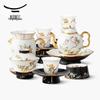 Yongfengyuan Furen Porcelain Pomegranate Garden Kung Fu Tea Set