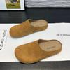 Обувь для женщин 2024 года, высококачественные женские тапочки без застежек из пробки, осенние повседневные тапочки ярких цветов, женские туфли-сабо, женская обувь