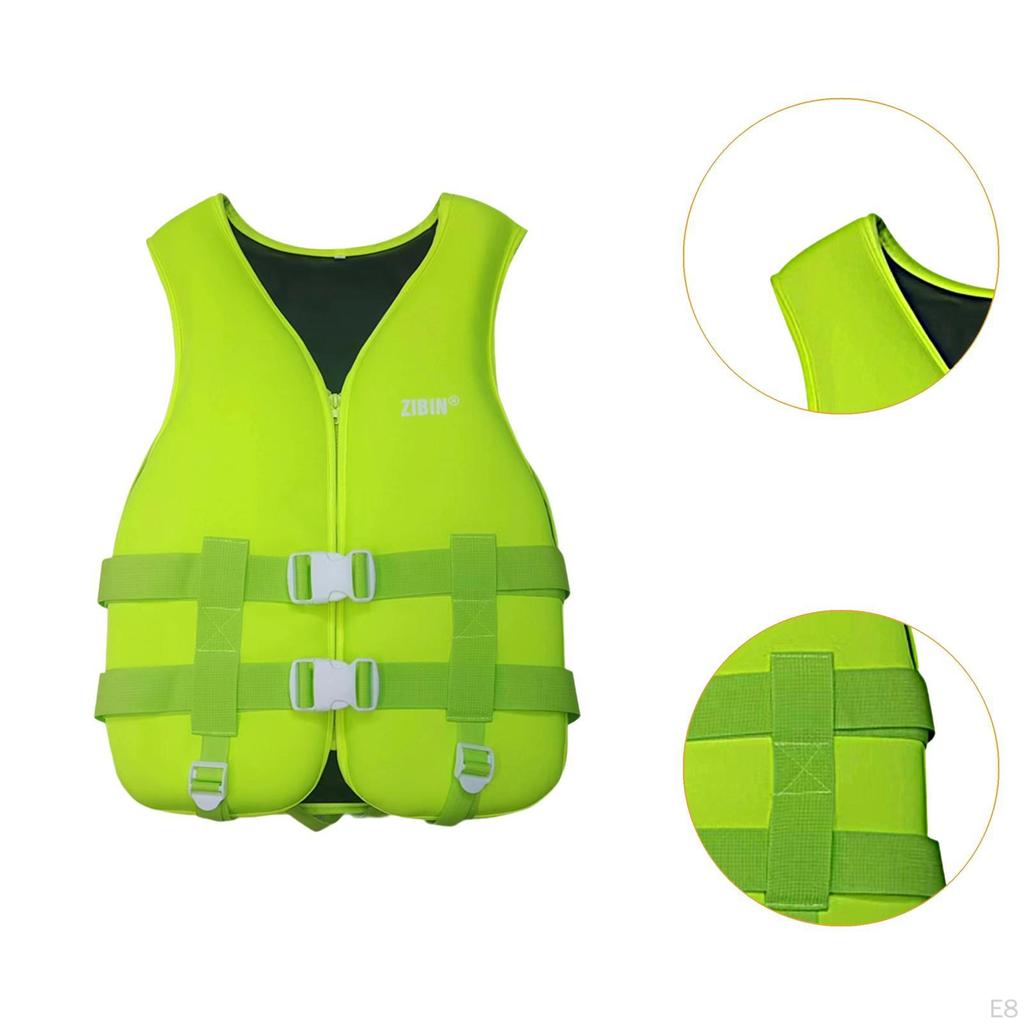 Жилет для плавания, неопреновый спасательный жилет для подводного плавания, парусного спорта, рыбалки