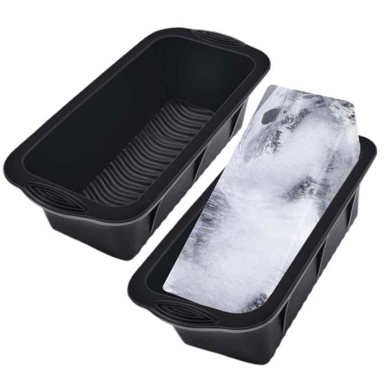 2 шт./компл. лоток для льда, герметичный, гибкий, толстый, нелипкий, многоразовый, большой емкости, без деформации, очень большая форма для ледяных блоков, секс-одежда для взрослых