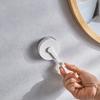 Rotating Cup Suction Hook Plastic No Drill Adhesive Bathroom Kitchen Home Tool