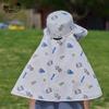 Children's hats summer boys and girls sunscreen cap extended shawl neck protection sunshade bucket hat outdoor big eaves sun hat