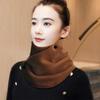 Soft and Skin Friendly Thickened Warmth Autumn Neck Sleeve Windproof Women' Scarves