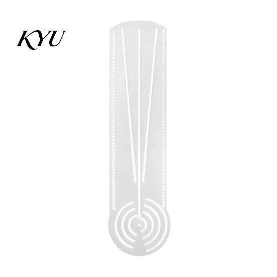 Portable Painting Accessory Mandalas Ruler Tool with Holes, Dot Art Circle Maker, Compass DIY Meditation Drawing Kit Protractor Straight Dotting