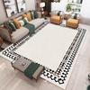 Geometric Carpets Nordic Luxury Living Room Rugs for Bedroom Sofa Table Beside Large Area Rug Home Decor Mats Tapete