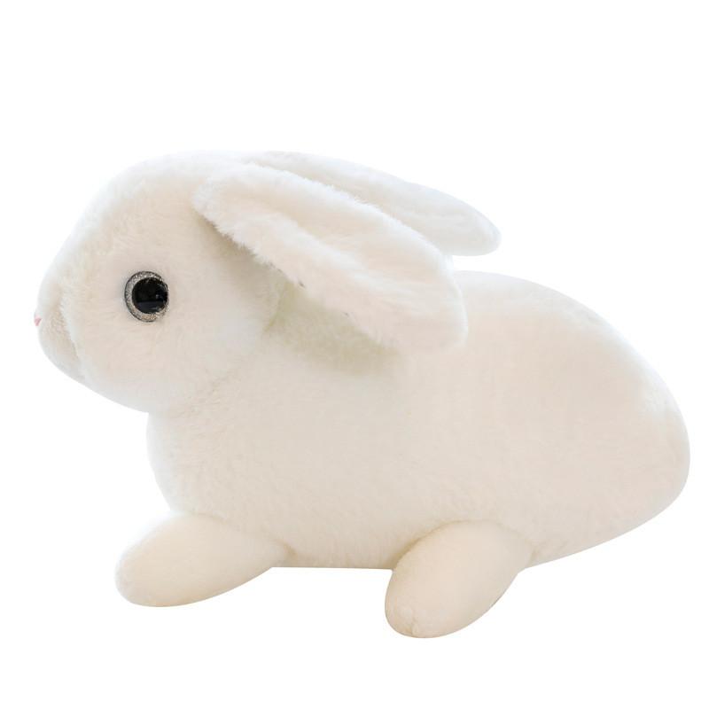 Adorable Plush Rabbit Toy Soft Stuffed Bunny Doll For Kids With Realistic Features