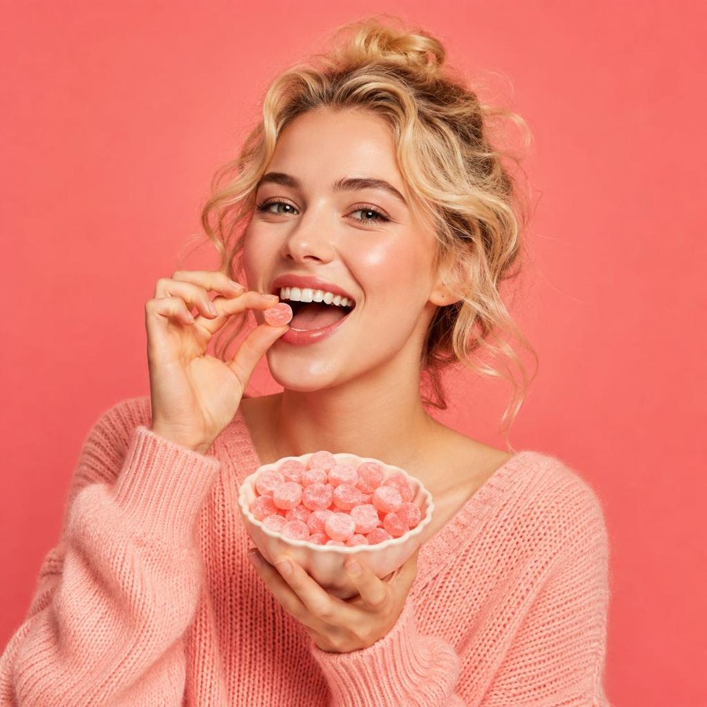 Lotte Леденцы со вкусом персика 153г 6 упаковок