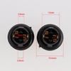 2Pcs 6R3Z-13411-BA For Ford Focus Mondeo License Plate Fog Lights Bulb Holder Socket Base Accessories