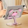 Adjustable Tablet Stand Rotation Holder 360-degree Tablet Stable Stand Foldable Portable Phone Stand with