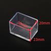 8/16PCS Transparent Table Chair Foot Covers with Silent Wear-resistant Anti Slip Anti Mold Protective Cover To Protect The Floor