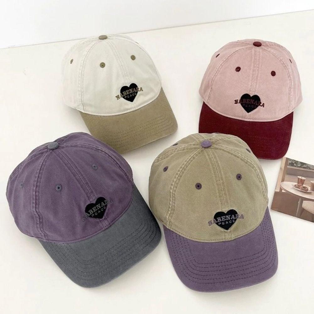 Color Matching Sun Hats Large Size Trucker Caps Fashion Trucker Cap for Men Women