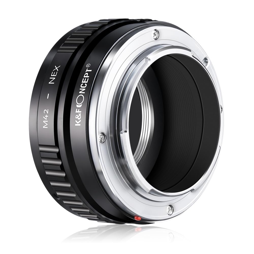 Concept M42 Adapter Mount Adapter M42 Mount Lens Sony Lens Mount Adapter NEX Camera Lens Adapter Lens Mount Adapter for Mount Body Copper Alpha