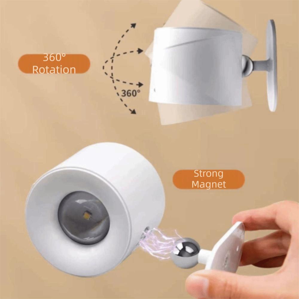 Non-Flickering LED Reading Light Remote Control Rechargeable Light Magnetic Lamp Bedtime Reading