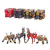 BEASTBOX 52TOYS BOTCON ограниченный тираж «Набор из четырех собак» деформированная игрушка Четыре робота могут быть объединены в трансформирующиеся игрушки Окрашенная высокоподвижная фигурка Меха