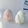 3D Силиконовая форма для свечей в виде пасхального яйца с кроликом для изготовления свечей, ручная работа, искусство, ремесло