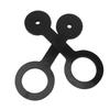 4 PCS Secure Design RV Shower Latch Strap Silicone Travel Latch Strap Camper Door Latch  Shower Door