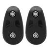 2 Pcs Kayak Pulley Heavy Duty Nylon Sturdy UV Resistance Marine Pulley Block Sheave for Ship Yacht Canoe