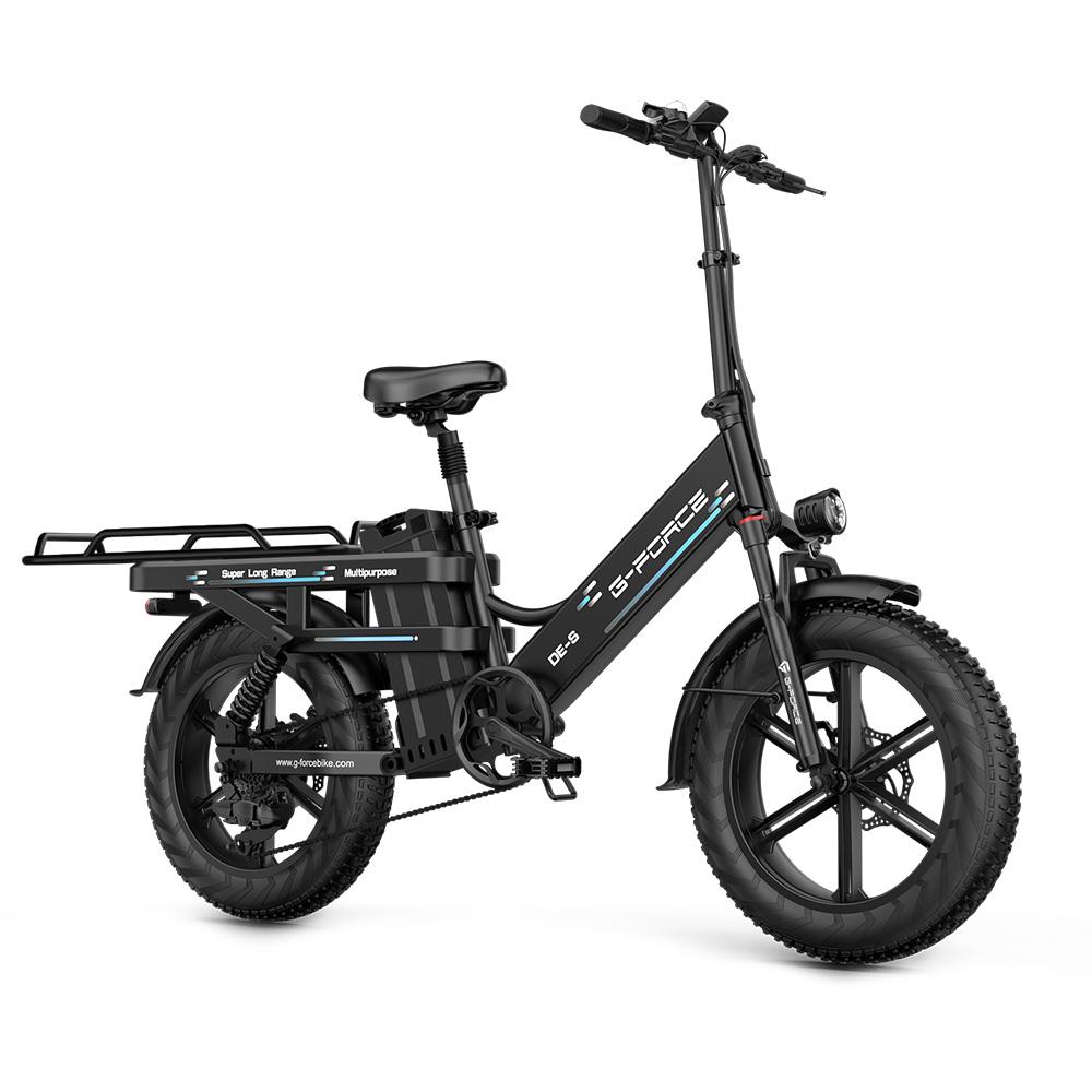 Электрический грузовой велосипед G-FORCE DE-S, аккумулятор 48 В 45 Ач, двойная подвеска