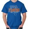 Florida Original Hometown Vacation Gift FL Womens or Mens Crewneck T Shirt Tee