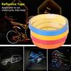 Светоотражающая предупреждающая лента 1 см * 5 м, наклейка, наклейка для автомобиля, мотоцикла, кузова автомобиля