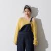 Zhang Ren Plus Size Women's Clothing Fat Sister mm Slimming Suit Atmosphere off-the-Shoulder Small Fresh Sweater Denim Suspenders