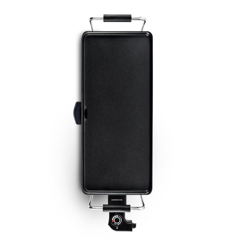Schneider - éclat D'été - Plancha électrique Xxl - Thermostat Amovible - 1800w - Revêtement Antiadhésif