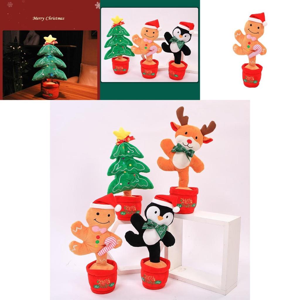 Playful Singing Christmas Doll With Cozy Pp Cotton Ideal For Memorable Gift Giving