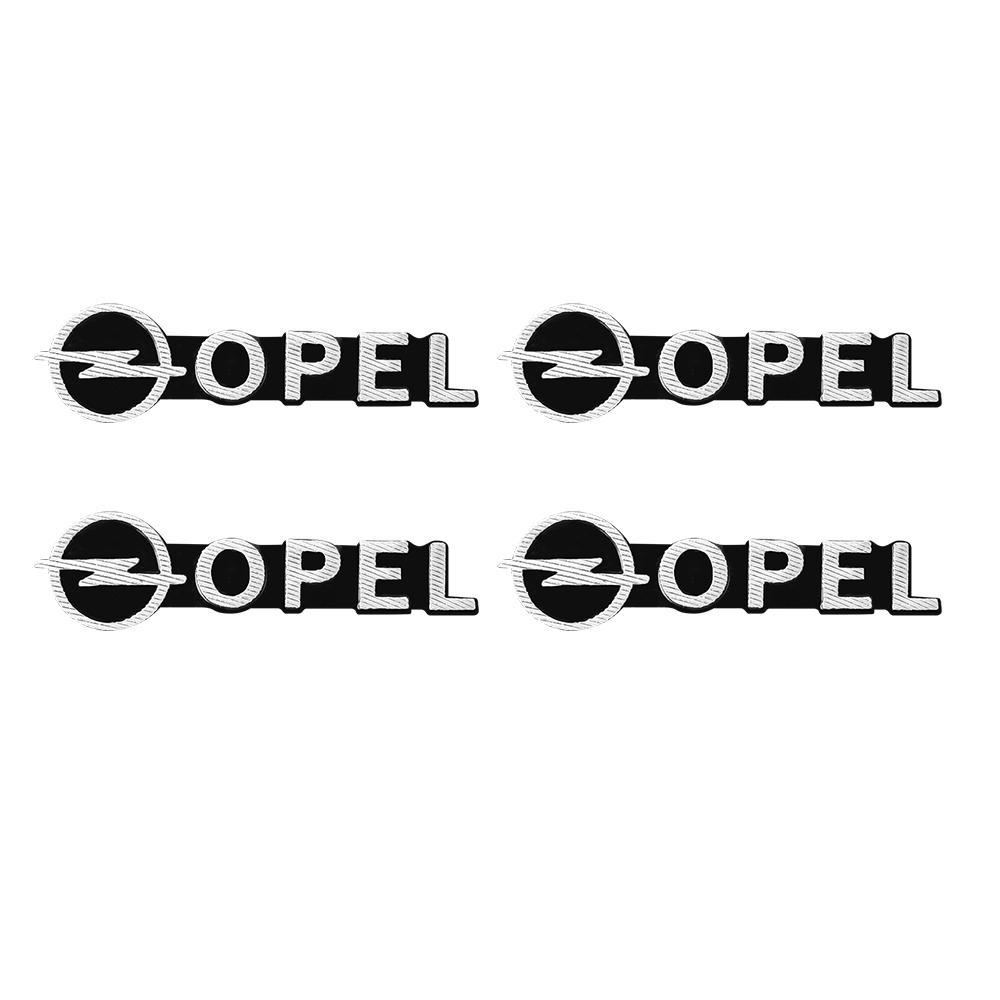 Aluminum Car Styling Interior Audio Speaker Badge Sticker Decor Accessories For Opel OPC Astra K Vivaro Corsa Zafira Insignia