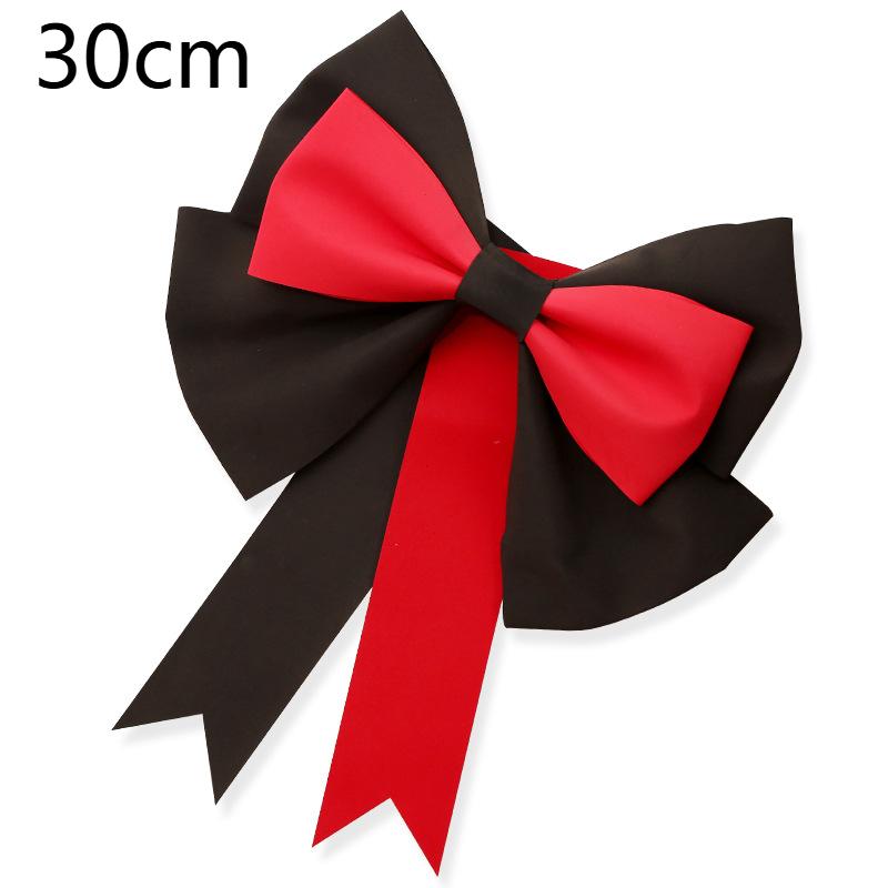 New 30/50/75cm Christmas Giant Bow Large Multi-scene Bow Knot Kit Party Background Simple Installation Christmas DIY Decor
