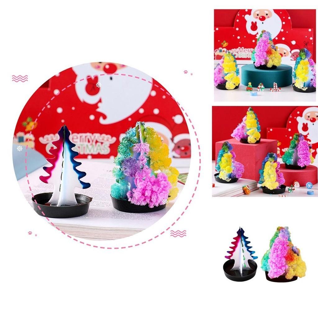 Невероятное бумажное дерево Создайте свою собственную рождественскую елку с волшебными растущими кристаллами Веселая и уникальная игрушка